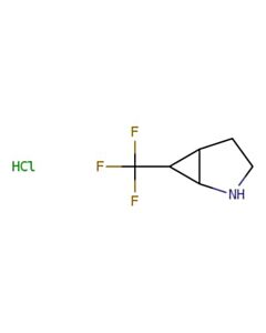 Astatech 6-(TRIFLUOROMETHYL)-2-AZABICYCLO[3.1.0]HEXANE HYDROCHLORIDE; 1G; Purity 95%; MDL-MFCD21602659